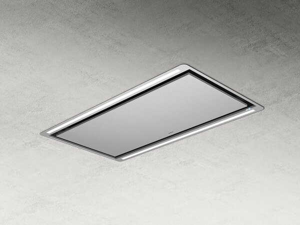 Elica Cappa Cucina Aspirante Incasso a Soffitto Larghezza 100 cm colore Inox - PRF0167045 HILIGHT-X