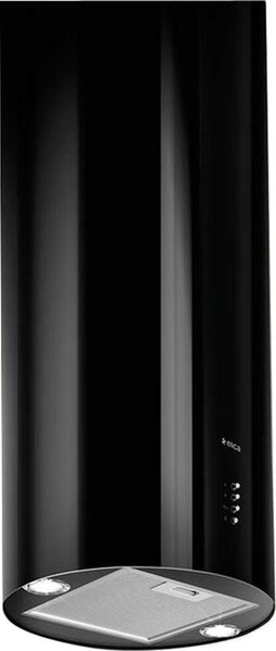 Elica Cappa Cucina Aspirante Isola Diametro 43 cm colore Nero - PRF0090717B TUBE PRO ISLAND BL/A/43