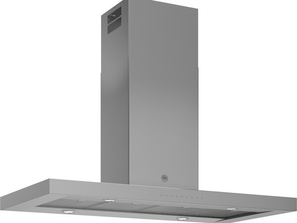 Bertazzoni Cappa Cucina Aspirante Isola Larghezza 120 cm Profondit 60 cm Classe A colore Acciaio Inox - KTI120PRO1XA