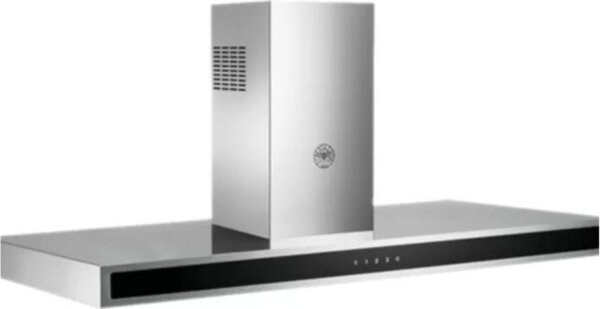 Bertazzoni Cappa Cucina Aspirante Isola Larghezza 120 cm Profondit 47 cm Classe A colore Acciaio Inox - KGI120CONXA
