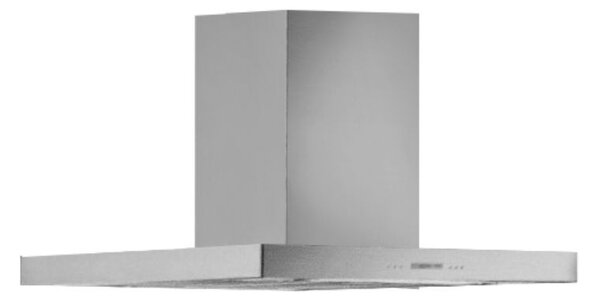 DecHome Cappa Cucina Aspirante Isola Larghezza 90 cm Profondit 65 cm Portata Aria 650 m3/h colore Inox - Picante