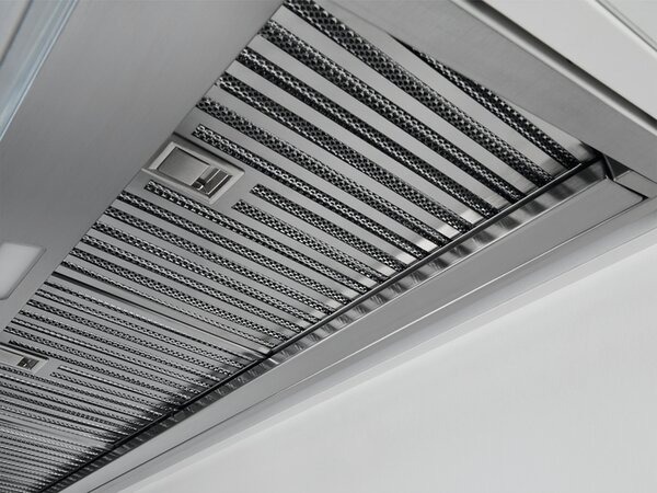 Electrolux Cappa Cucina Aspirante Sottopensile Incasso Classe A+ Larghezza 60 cm colore Inox Serie 600 - KFEC16X