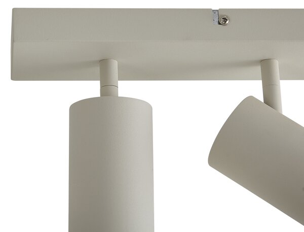 Faretto da soffitto moderno beige 4 luci regolabile - Renna