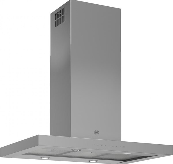 Bertazzoni Cappa Cucina Aspirante Isola Larghezza 90 cm Profondit 60 cm Classe A colore Acciaio Inox - KTI90PRO1XA