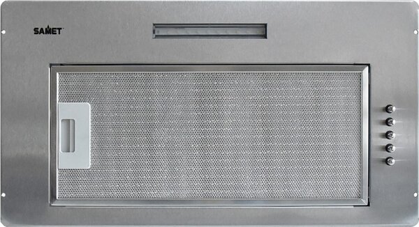 Samet Cappa Cucina Aspirante Sottopensile Incasso Larghezza 52 cm Classe D colore Inox - Gruppo52New