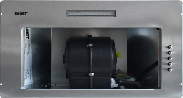 Samet Cappa Cucina Aspirante Sottopensile Incasso Larghezza 52 cm Classe D colore Inox - Gruppo52New