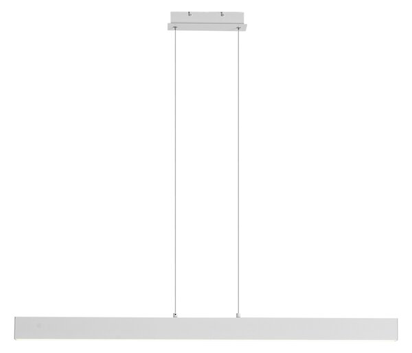 Lampada a sospensione bianca con LED dimmerabile a 3 livelli 2700-4000K con dip switch - Keane