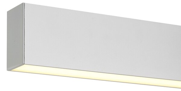 Lampada a sospensione bianca con LED dimmerabile a 3 livelli 2700-4000K con dip switch - Keane