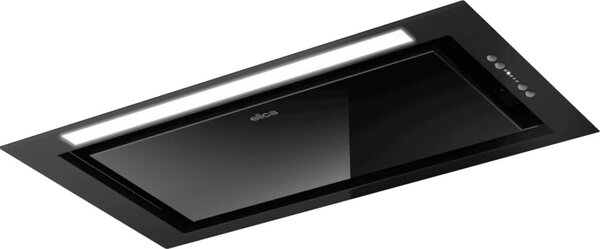Elica Cappa Cucina Aspirante Sottopensile Incasso Larghezza 52 cm Profondit 28 cm Classe A colore Nero - PRF0197740 HIDDEN 2.0 BL MAT/A/52