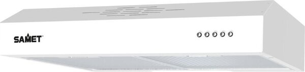 Samet Cappa Cucina Aspirante Sottopensile Incasso Larghezza 60 cm Classe D colore Bianco - Tornado6025WH