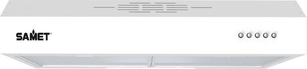 Samet Cappa Cucina Aspirante Sottopensile Incasso Larghezza 60 cm Classe D colore Bianco - Tornado6025WH