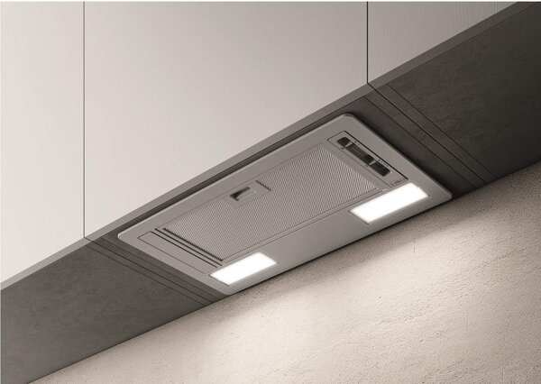 Elica Cappa Cucina Aspirante Sottopensile Incasso Larghezza 60 cm colore Grigio - PRF0142633 ERA GR/A/52 Era