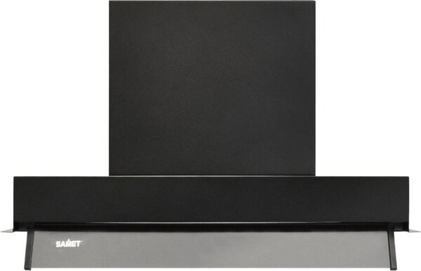 Samet Cappa Cucina Aspirante Sottopensile Incasso Larghezza 60 cm Classe D colore Nero - Kripto60NE