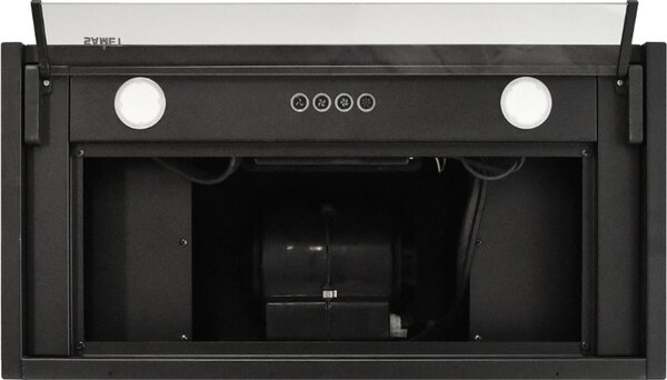 Samet Cappa Cucina Aspirante Sottopensile Incasso Larghezza 60 cm Classe D colore Nero - Kripto60NE