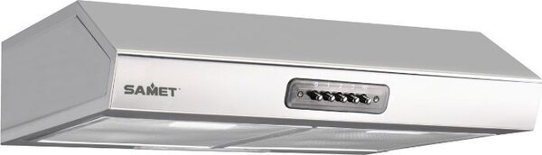 Samet Cappa Cucina Aspirante Sottopensile Incasso Larghezza 60 cm Classe D colore Inox - Tornado60IX