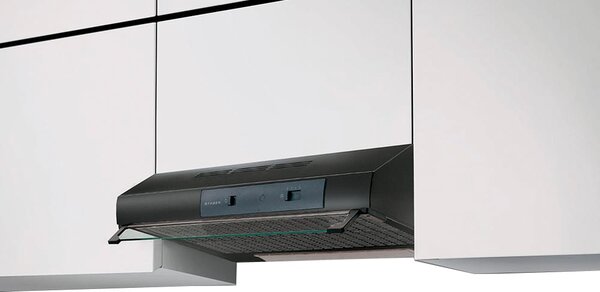 Faber Cappa Cucina Aspirante Sottopensile Incasso Larghezza 60 cm colore Nero - 300.0557.491 TCH04 BK16A 741