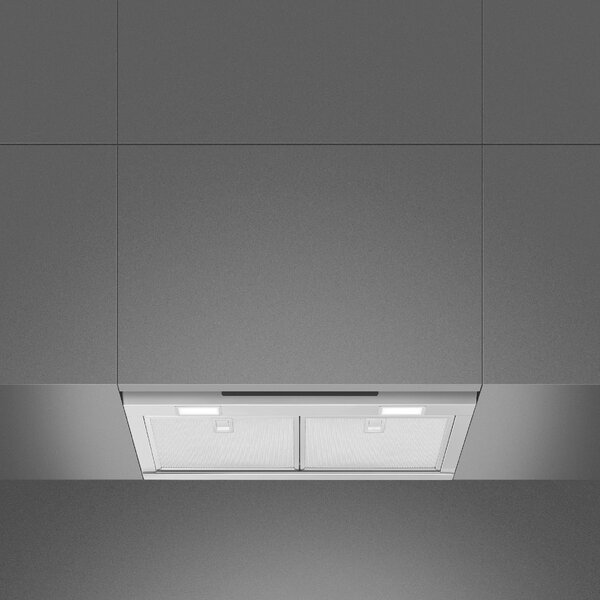 Smeg Cappa Cucina Aspirante Sottopensile Incasso Larghezza 60 cm Profondit 29 cm Classe A colore Acciaio Inox - KSGT63X