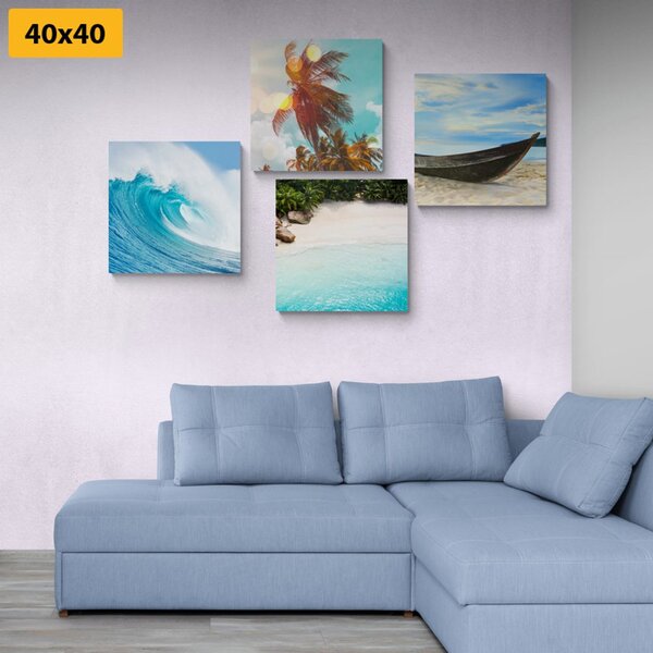 Set di quadri – Tocco di mare
