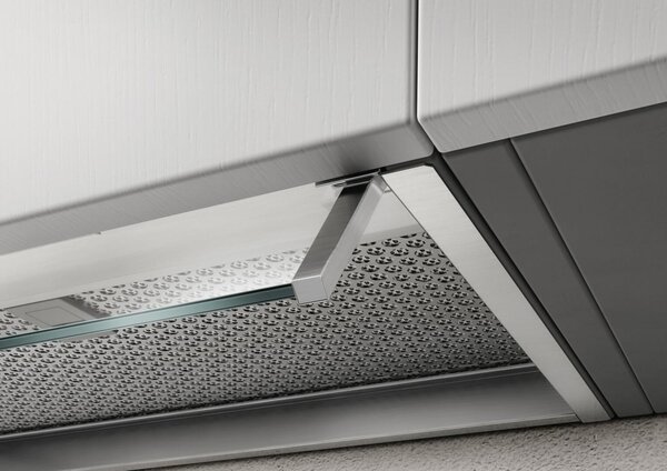 Elica Cappa Cucina Aspirante Sottopensile Incasso Larghezza 60 cm Profondit 34 cm colore Acciaio Inox - PRF0180599 BOXIN ADVANCE IX/A/60