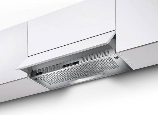 Faber Cappa Cucina Aspirante Sottopensile Incasso Larghezza 60 cm Profondit 30 cm Grigio chiaro (senza frontalino) 152 LG A/60 315.0547.802