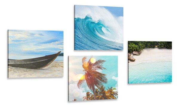 Set di quadri – Tocco di mare