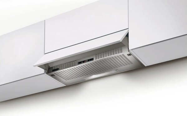 Faber Cappa Cucina Aspirante Sottopensile Incasso Larghezza 60 cm Profondit 30 cm Grigio chiaro (senza frontalino) 152 LG A/60 315.0547.802