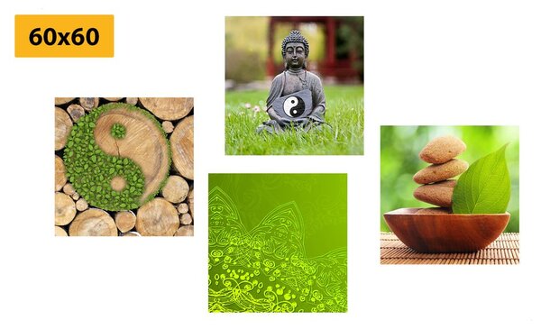 Set di quadri – Armonia piacevole Feng Shui