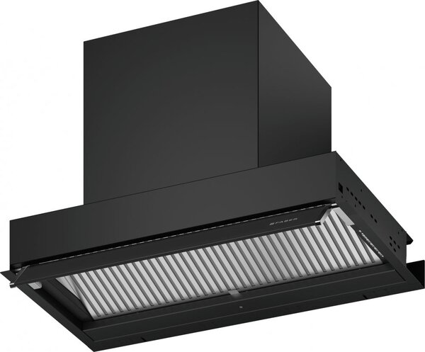Faber Cappa Cucina Aspirante Sottopensile Incasso Larghezza 60 cm Profondit 32 cm Classe B colore Nero - 305.0704.149 IN-NOVA ZERO DRIP LITE A60 BK