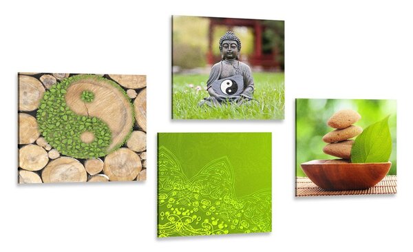 Set di quadri – Armonia piacevole Feng Shui