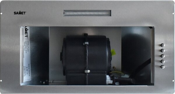 Samet Cappa Cucina Aspirante Sottopensile Incasso Larghezza 70 cm Profondit 28 cm Classe D colore Acciaio Inox - Gruppo70