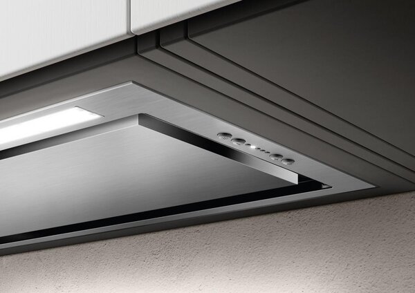 Elica Cappa Cucina Aspirante Sottopensile Incasso Larghezza 72 cm colore Inox - PRF0182867 HIDDEN ADVANCE IX/A/72