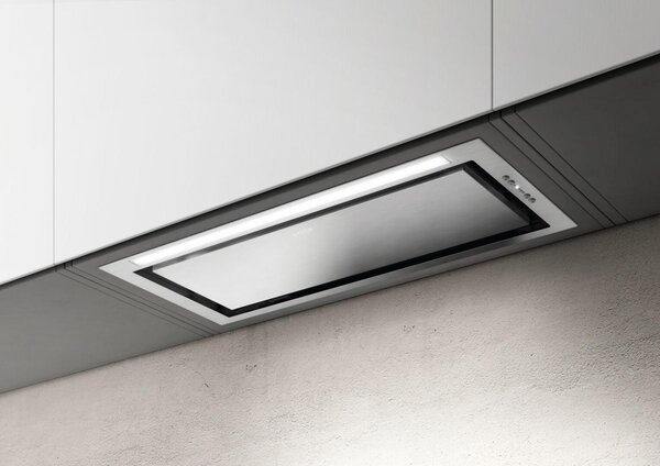 Elica Cappa Cucina Aspirante Sottopensile Incasso Larghezza 72 cm colore Inox - PRF0182867 HIDDEN ADVANCE IX/A/72