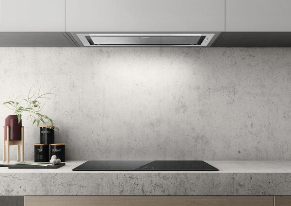 Elica Cappa Cucina Aspirante Sottopensile Incasso Larghezza 72 cm colore Inox - PRF0182867 HIDDEN ADVANCE IX/A/72