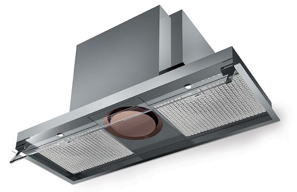Faber Cappa Cucina Aspirante Sottopensile Incasso Larghezza 90 cm Classe A colore Acciaio Inox - 110.0456.294 ILMA X A90