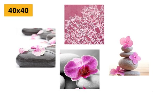 Set di quadri – Natura morta Zen