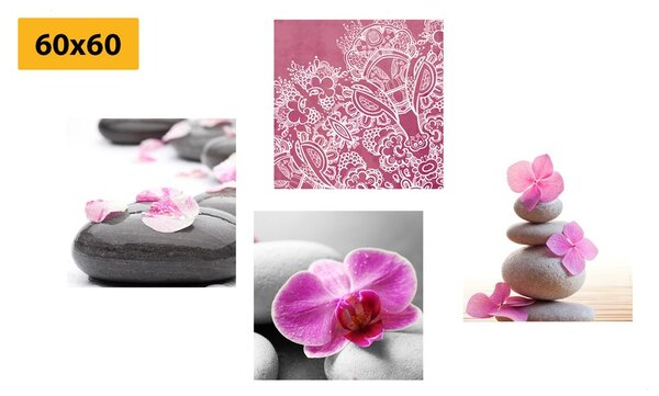 Set di quadri – Natura morta Zen