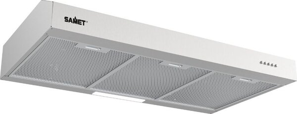 Samet Cappa Cucina Aspirante Sottopensile Incasso Larghezza 90 cm Classe D colore Inox - Tornado9025IX