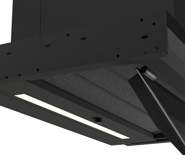 Silverline Cappa Cucina Aspirante Sottopensile Incasso Larghezza 90 cm Classe A colore Nero Inside Core Pro - 3129.9.733.37