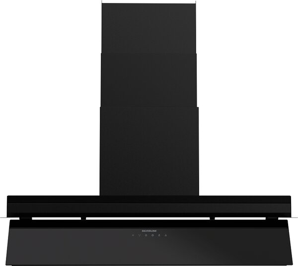 Silverline Cappa Cucina Aspirante Sottopensile Incasso Larghezza 90 cm Classe A colore Nero Inside Core Pro - 3129.9.733.37