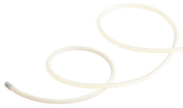 Catena luminosa bianca con spina 3m con LED dimmerabile in Kelvin IP44 - Ropy
