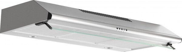 Glem Gas Cappa Cucina Aspirante Sottopensile Incasso Larghezza 90 cm Classe C colore Inox - GHC940IX