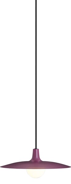 Lampada a sospensione retrò viola per sistema a binario monofase - Slimline Panzi