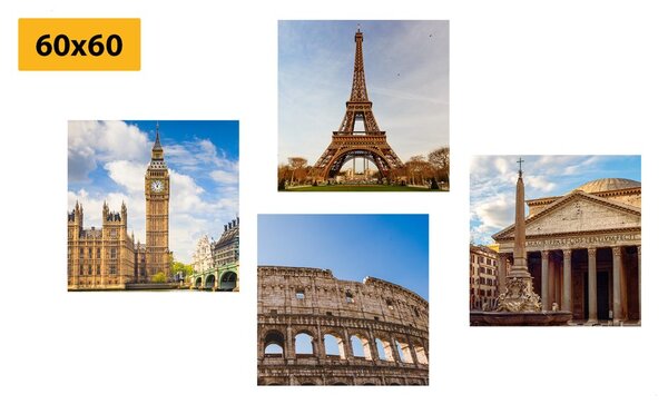 Set di quadri – Per gli amanti dei viaggi