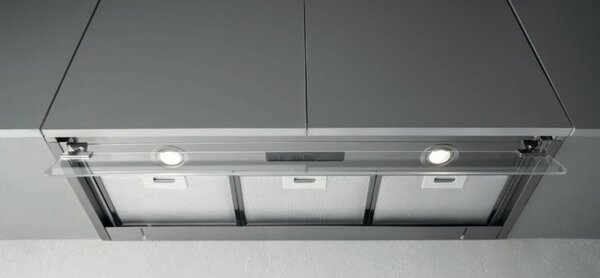Silverline Cappa Cucina Aspirante Sottopensile Incasso Larghezza 90 cm colore Inox - 3129.9.733.09