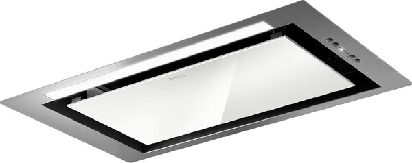 Elica Cappa Cucina Aspirante Sottopensile Incasso Larghezza 90 cm Profondit 29 cm colore Acciaio/Bianco - PRF0097708 HIDDEN IXGL/A/90