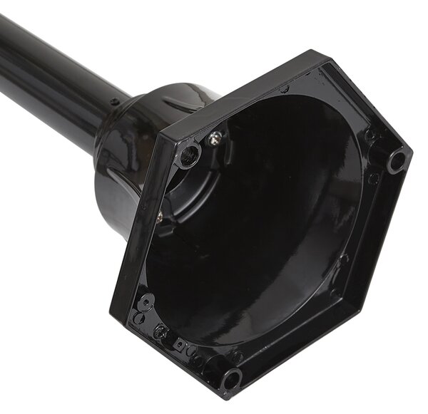 Lampada da esterno moderna nera con rame 235cm 3 luci IP44 - Kansas