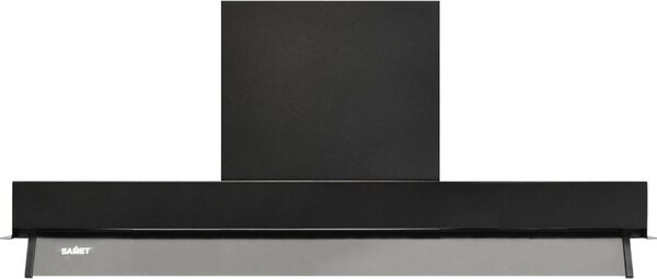 Samet Cappa Cucina Aspirante Sottopensile Incasso Larghezza 90 cm Classe D colore Nero - Kripto90NE