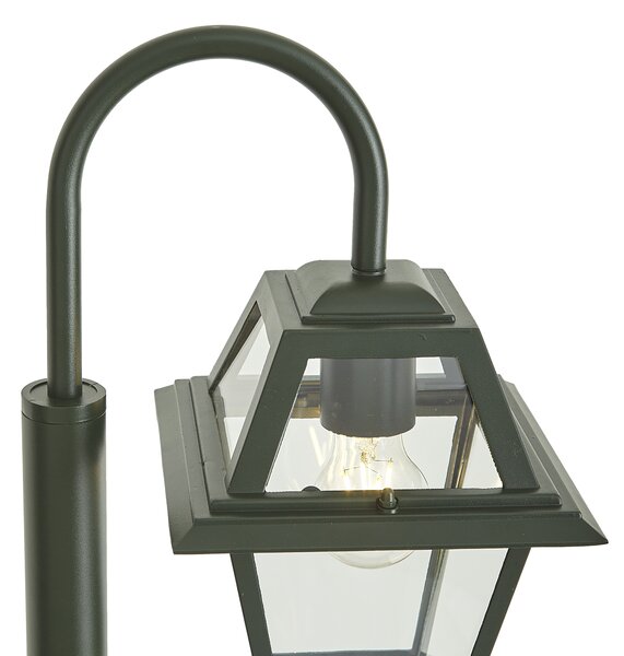 Lanterna da esterno classica verde scuro 135 cm IP44 - Berta