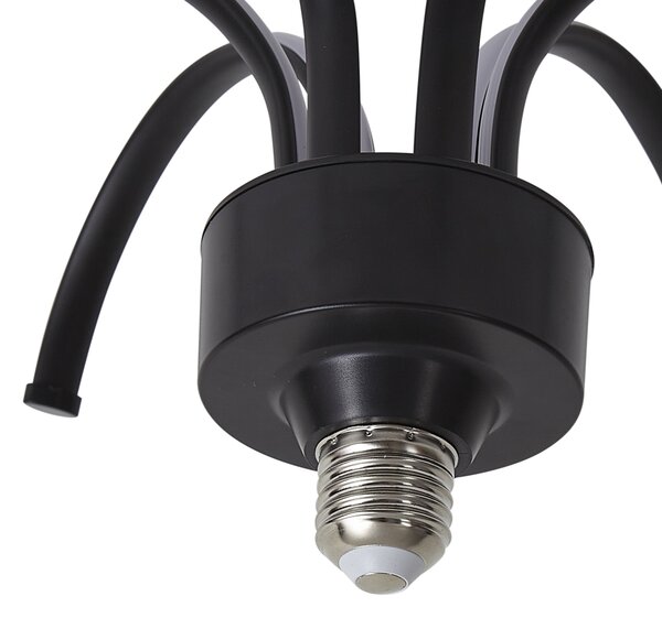 Lampada decorativa LED E27 nera 6W 450 lm 3000K
