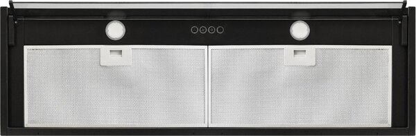 Samet Cappa Cucina Aspirante Sottopensile Incasso Larghezza 90 cm Classe D colore Nero - Kripto90NE